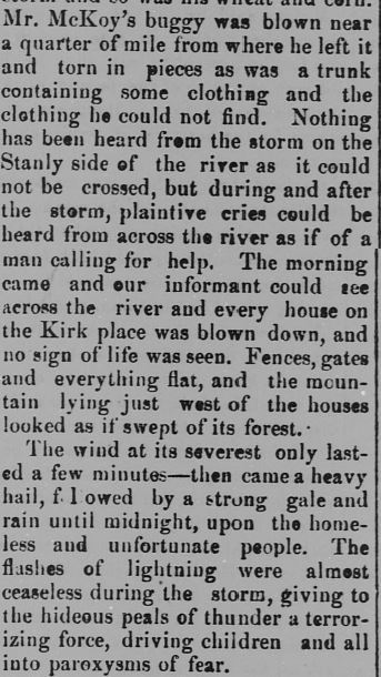 From the Carolina Watchman February 28th, 1884