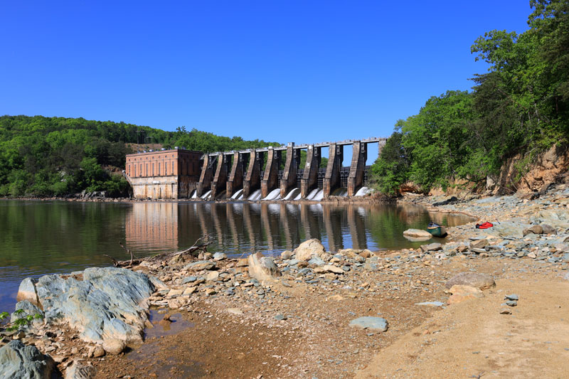 click to view YouTube video image of Falls Dam