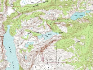 topo Map of hike